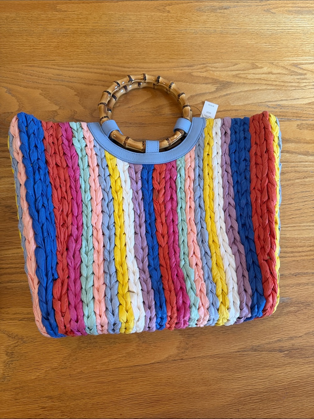 NWT Talbots Summer Straw Bag